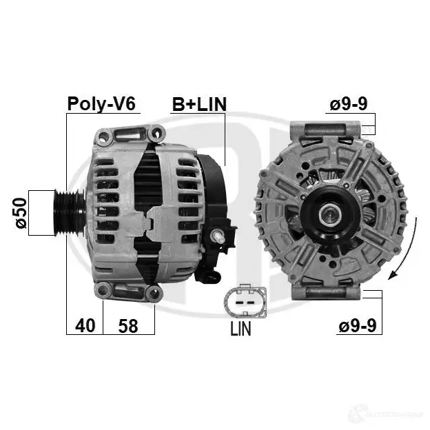 Генератор MESSMER 1437593766 209080a 7G CCM