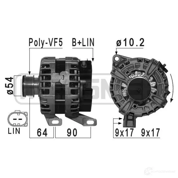 Генератор MESSMER 209032a 1437594283 GK6O Z97 изображение 0