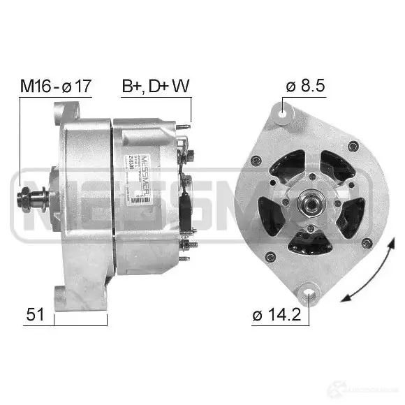 Генератор MESSMER 210300a E 7C73 1437592985