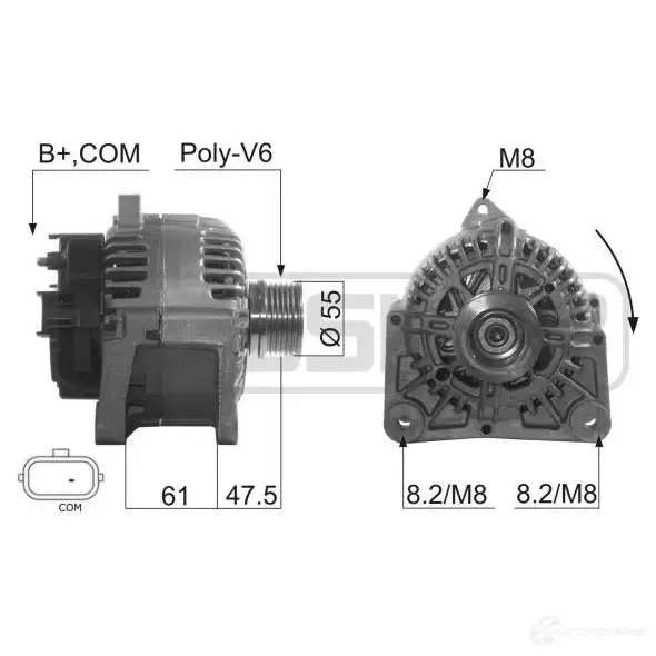 Генератор MESSMER 1437593562 GS 9KI 210515a