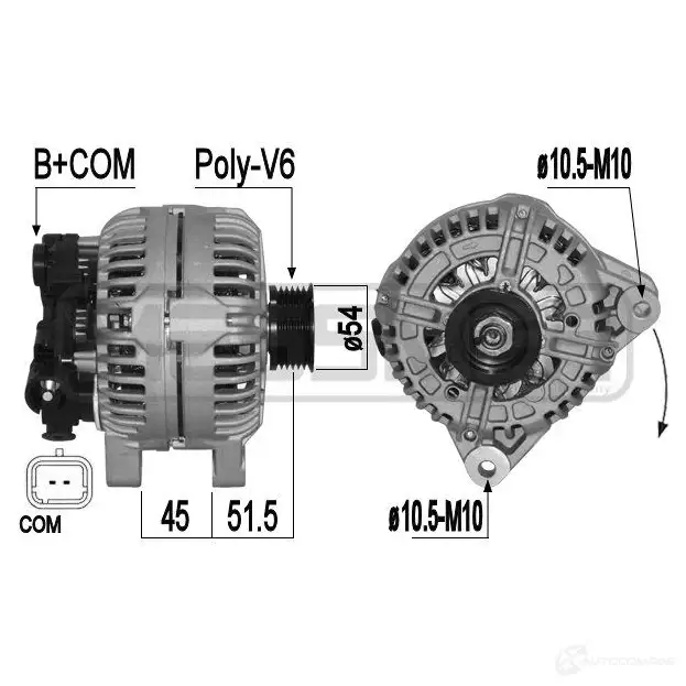 Генератор MESSMER 1437592892 5GNPV V 209099a