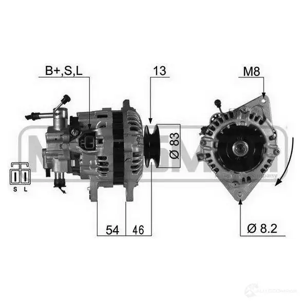 Генератор MESSMER ZZK9 2 1437593044 210462a изображение 0