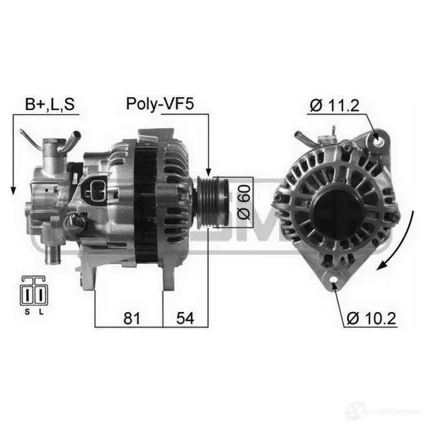 Генератор MESSMER 1437593569 210369a 7 F91RBC