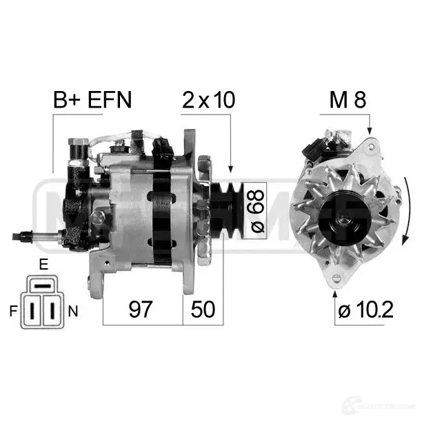 Генератор MESSMER 1437593353 VJ UOJQ 210797a