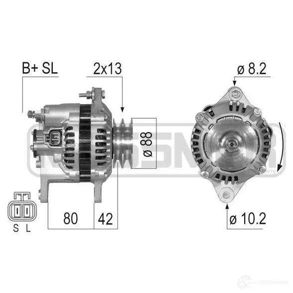 Генератор MESSMER 210767a 4T8DMS 2 1437593342 изображение 0