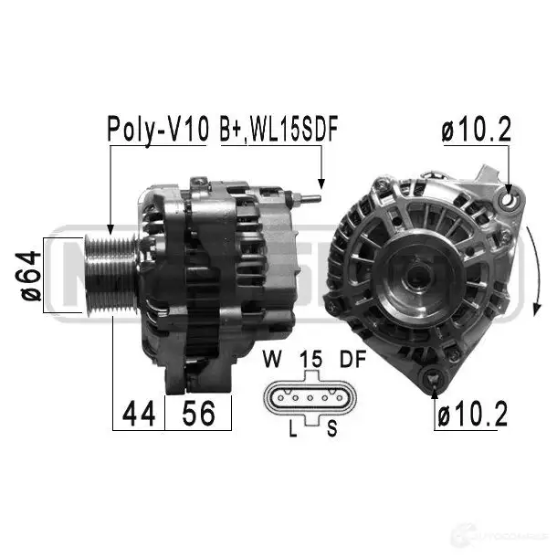 Генератор MESSMER 210910a YKNHE5 U 1437593040