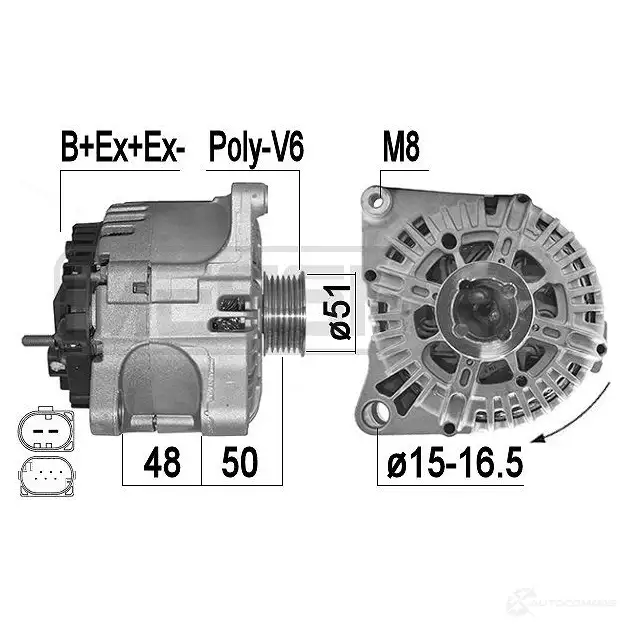 Генератор MESSMER 210634 6G7 G2E2 2627653 изображение 0