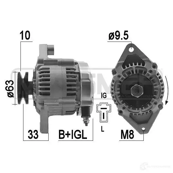 Генератор MESSMER 1437595402 209442a SKXUH 96
