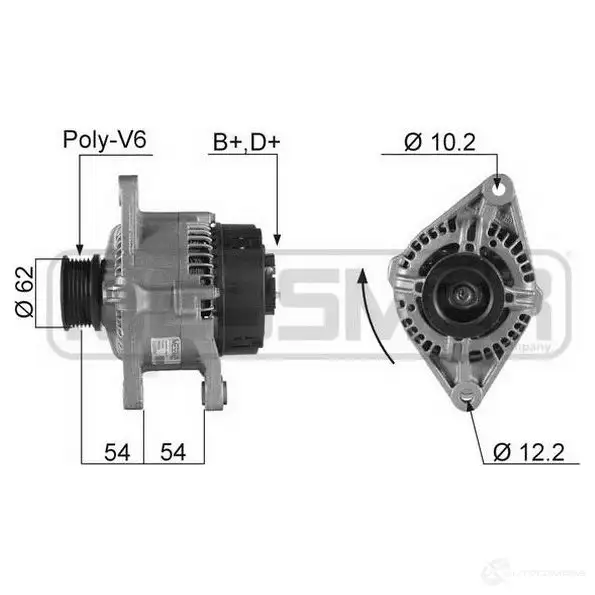 Генератор MESSMER 1437595714 V LMWY 210034a
