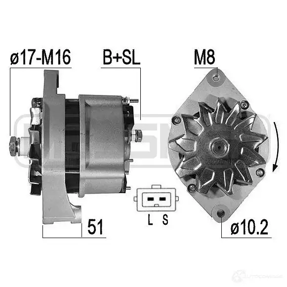 Генератор MESSMER EYKO M6 209541a 1437595254