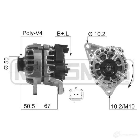 Генератор MESSMER JNJ R0Y 1437595061 210516a изображение 0