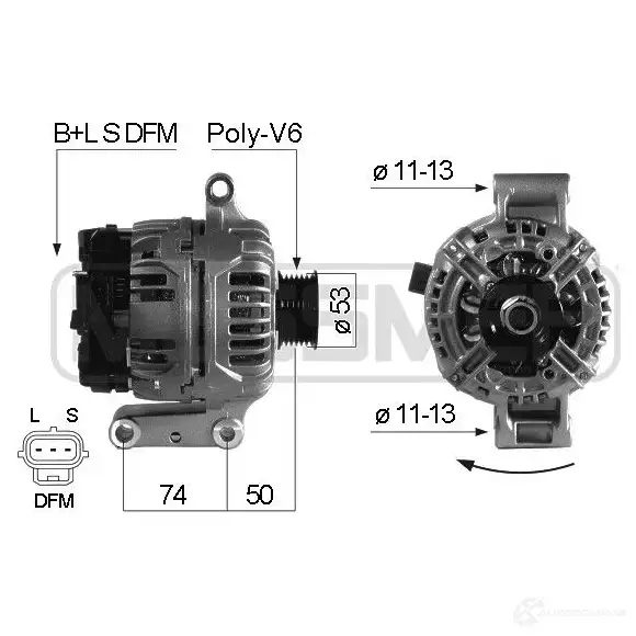 Генератор MESSMER 1437592882 210443a N3 3K7WW изображение 0