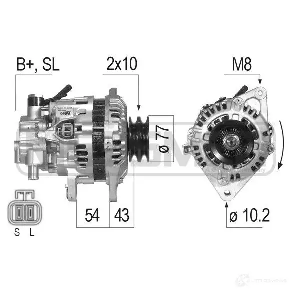 Генератор MESSMER 210018a 1437593740 O65 HH49