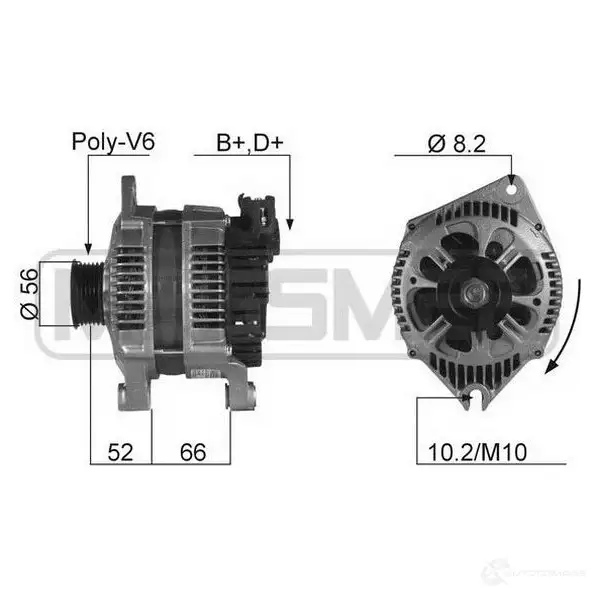 Генератор MESSMER 6 606ZBU 210069a 1437594455