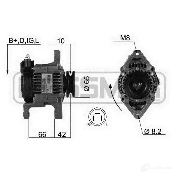 Генератор MESSMER S4I BYZ 210039a 1437594837