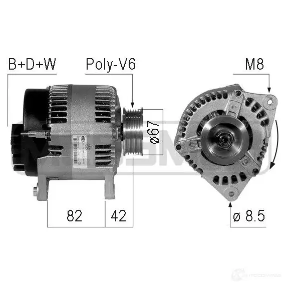 Генератор MESSMER 1437595703 210761a BN3 MY3Z изображение 0