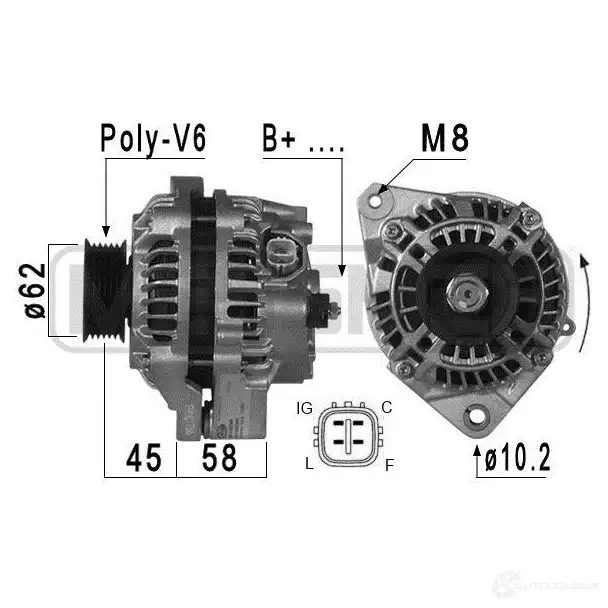 Генератор MESSMER 209008a Y AW80 1437594247 изображение 0