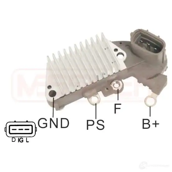 Щетки генератора, с регулятором MESSMER F 5O0C 215683 2628473 изображение 0
