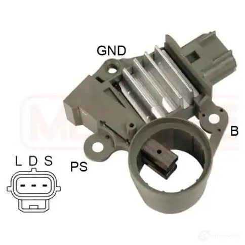 Щетки генератора, с регулятором MESSMER 2628131 215182 Z7RU FV изображение 0
