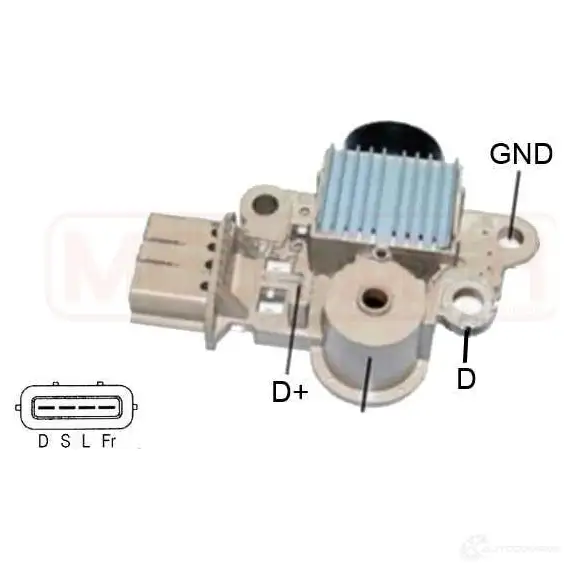 Щетки генератора, с регулятором MESSMER 216007 Q CNWO 2628704 изображение 0