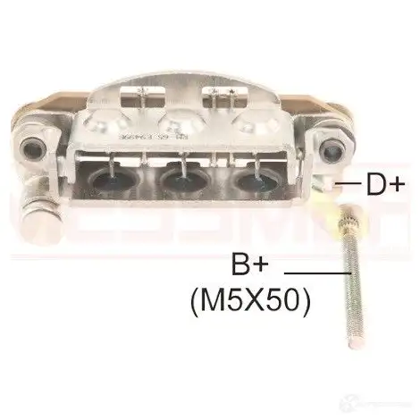 Диодный мост генератора MESSMER 215620 ME 5L4 2628440 изображение 0