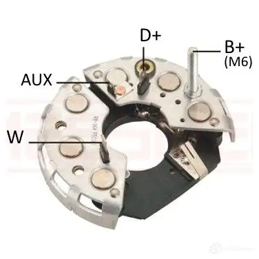 Диодный мост генератора MESSMER 2628733 216050 T LANJ