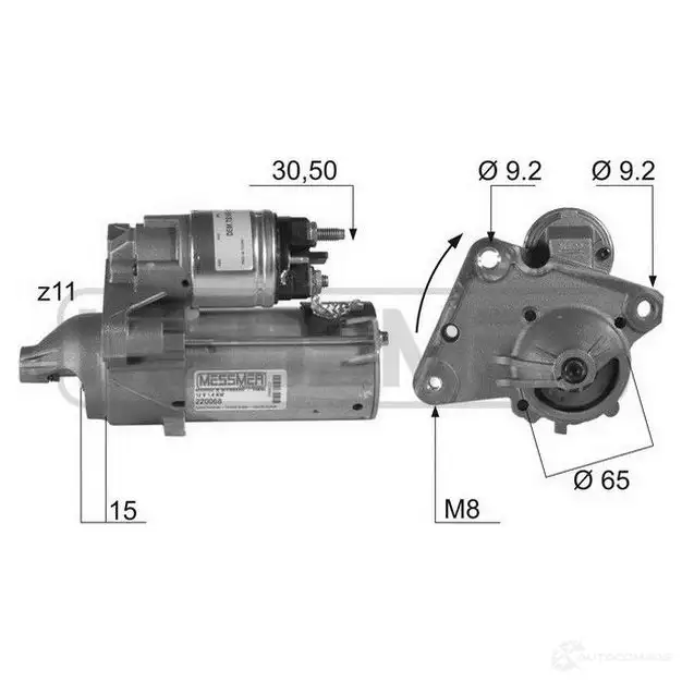 Стартер MESSMER 220068a NCG OB8 1437591927 изображение 0