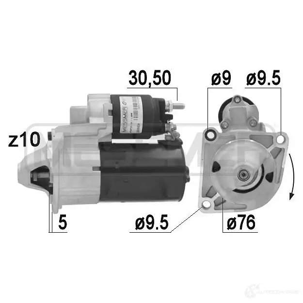 Стартер MESSMER 1437592321 M5 4FF42 220685a