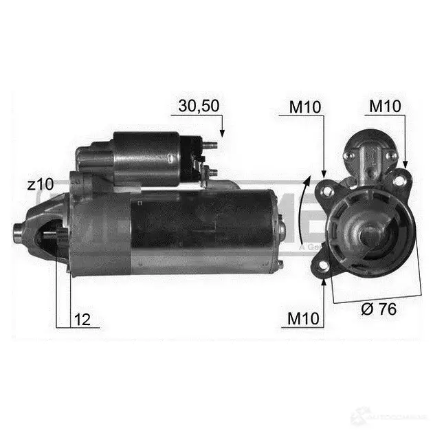 Стартер MESSMER 0 UKMETP 220015a 1437593270