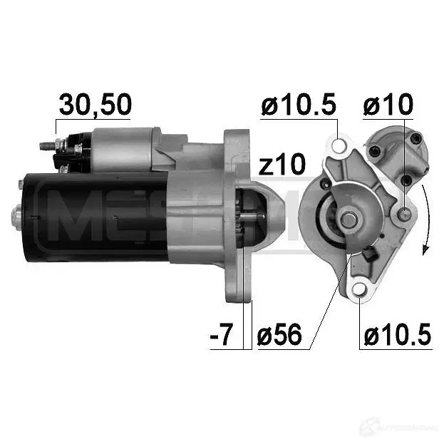 Стартер MESSMER 1AX YEQG 220885a 1437592296