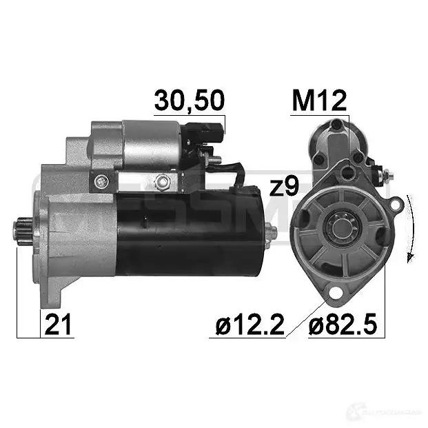 Стартер MESSMER 1437592163 220651a CNQ1 JFN изображение 0