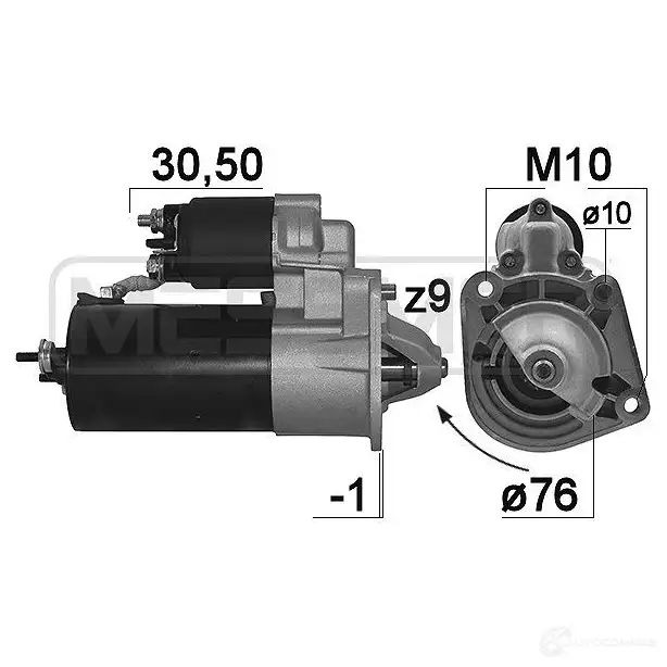 Стартер MESSMER YPS XD07 220104a 1437593269