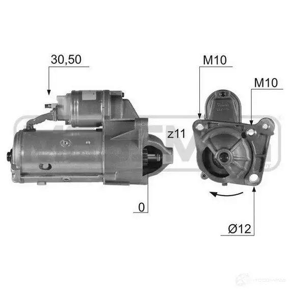 Стартер MESSMER K6 OMYY 220436a 1437592836