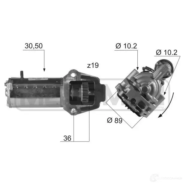 Стартер MESSMER 220157a 1437592641 CLI L9A3 изображение 0