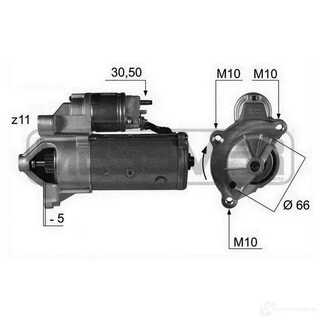 Стартер MESSMER 1437592604 N48 P28 220171a изображение 0