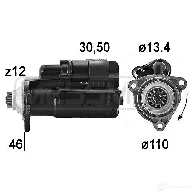 Стартер MESSMER UM VT9BG 220821 1226123785 изображение 0