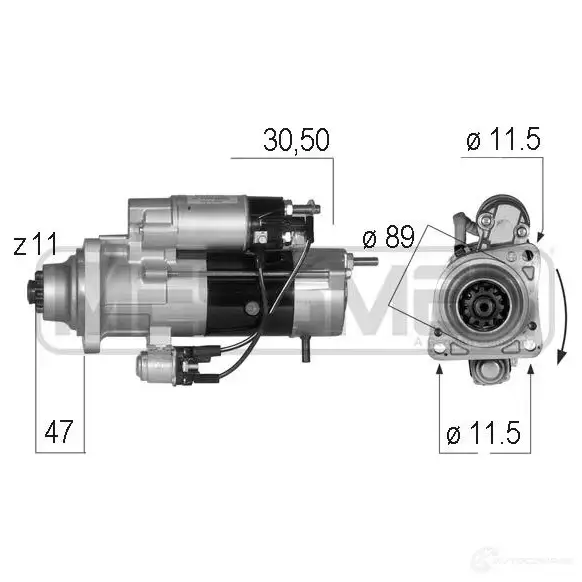 Стартер MESSMER 2629448 SYW DB 220559 изображение 0