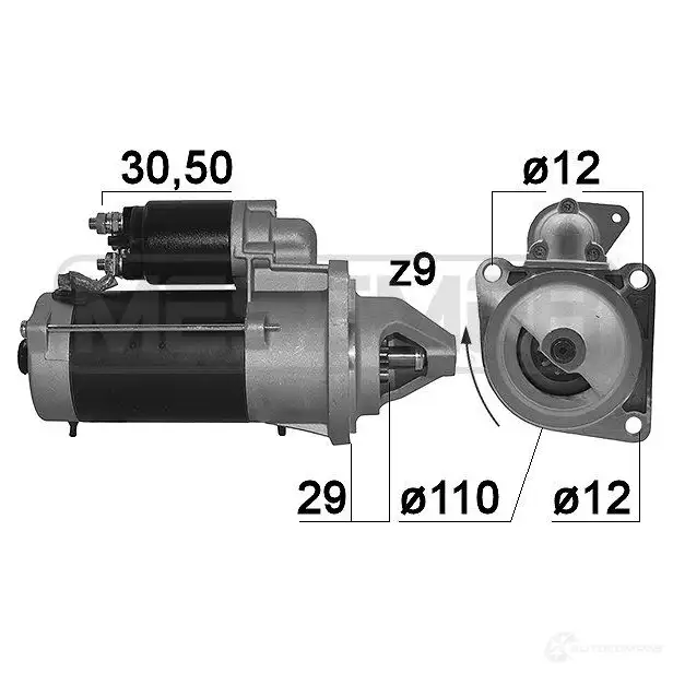 Стартер MESSMER 1437592769 220858a T6AW5 P изображение 0