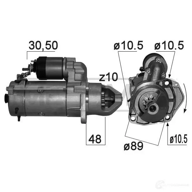 Стартер MESSMER I 183I 2629741 220879