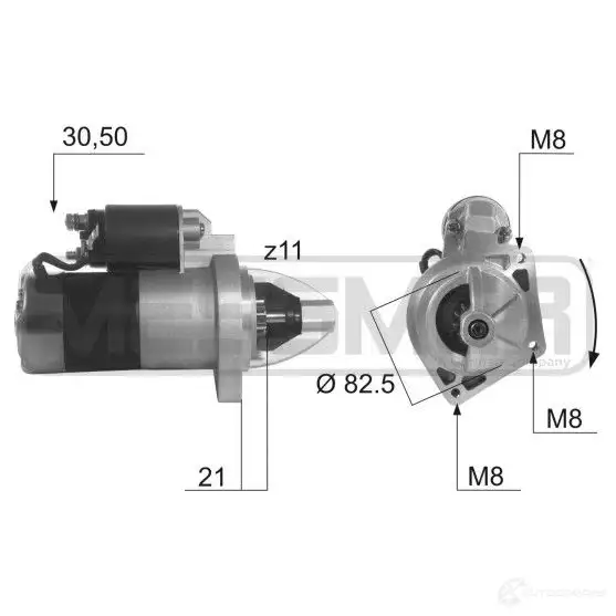 Стартер MESSMER 3E UWAAC 220079a 1437593606