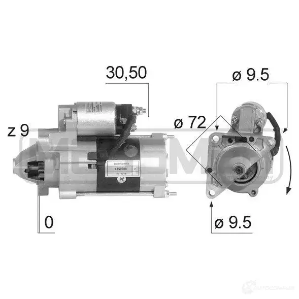 Стартер MESSMER M LXX9X 220031a 1437593151