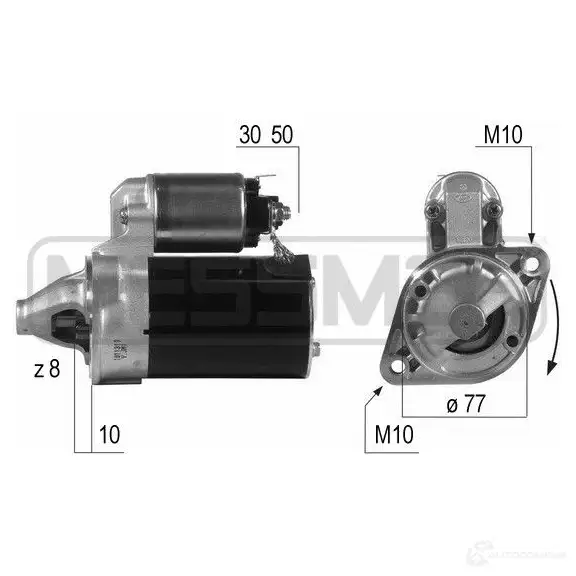 Стартер MESSMER YF6A3 7 220504a 1437593267