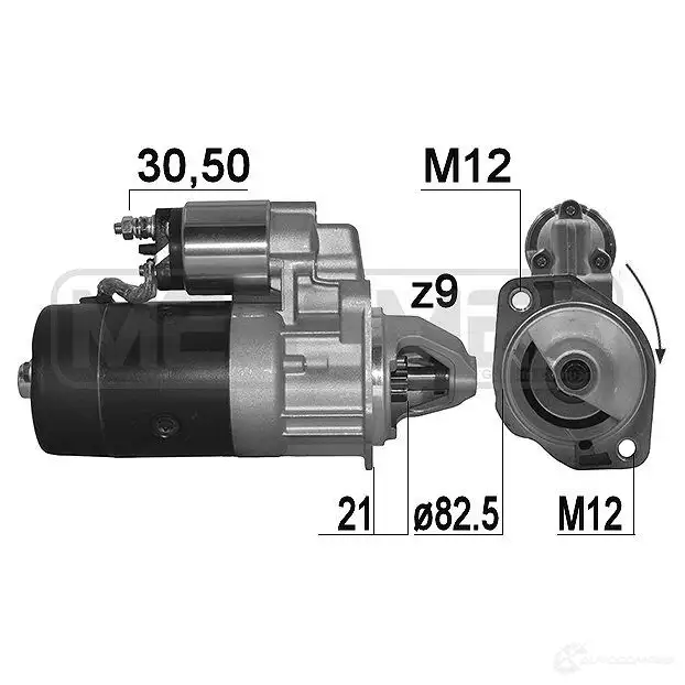Стартер MESSMER 1437592743 220096a MI AV00