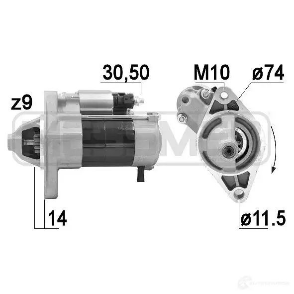 Стартер MESSMER 9PH1 HF8 220926a 1437594302 изображение 0