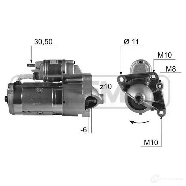 Стартер MESSMER 220444a 1437593596 B D0NT