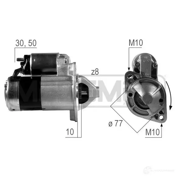 Стартер MESSMER 220503a 7CALEK 5 1437593407