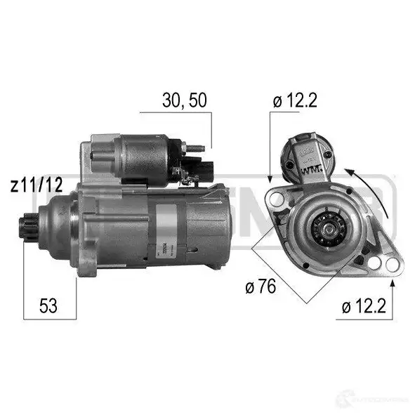 Стартер MESSMER 1437592851 220534a D GQEEYR