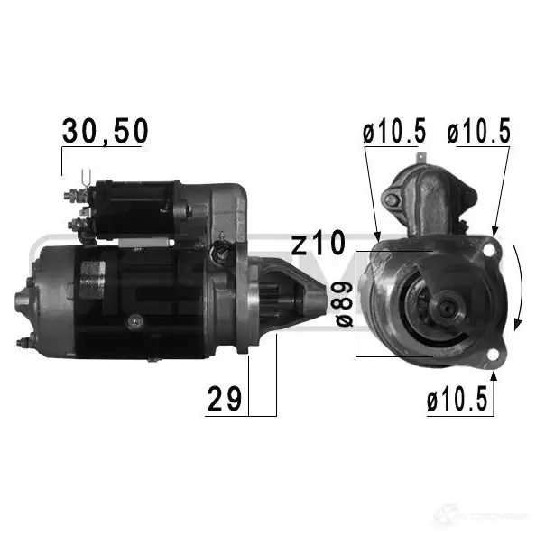 Стартер MESSMER 3R 2NHV 220741a 1437593116 изображение 0