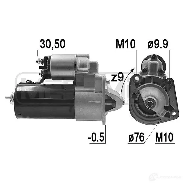 Стартер MESSMER 220962a 1437593294 5F W3RL