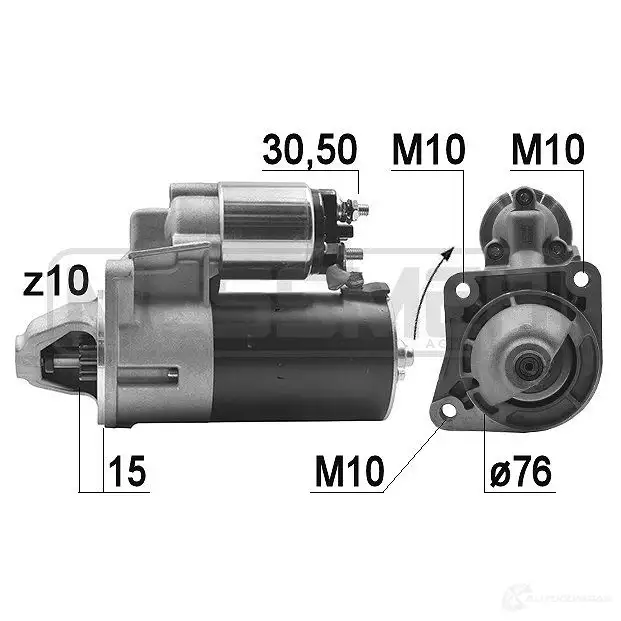 Стартер MESSMER 2LC1MC 4 220950a 1437592596